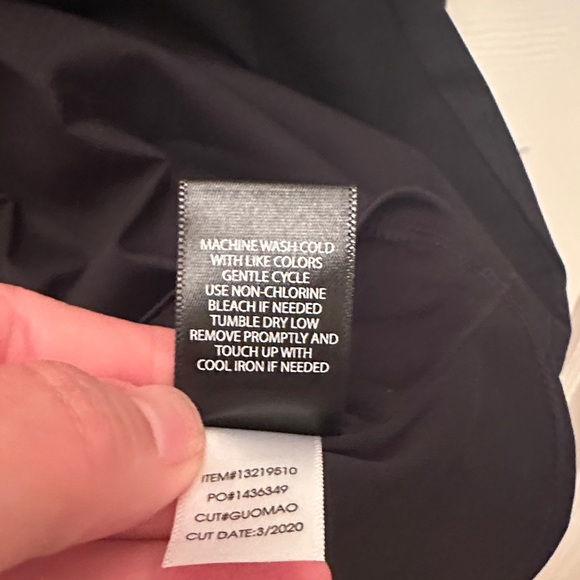 Torrid Elegant Black Poplin Puff Sleeve with Pockets Midi Dress Size 00 New - Picture 7 of 10